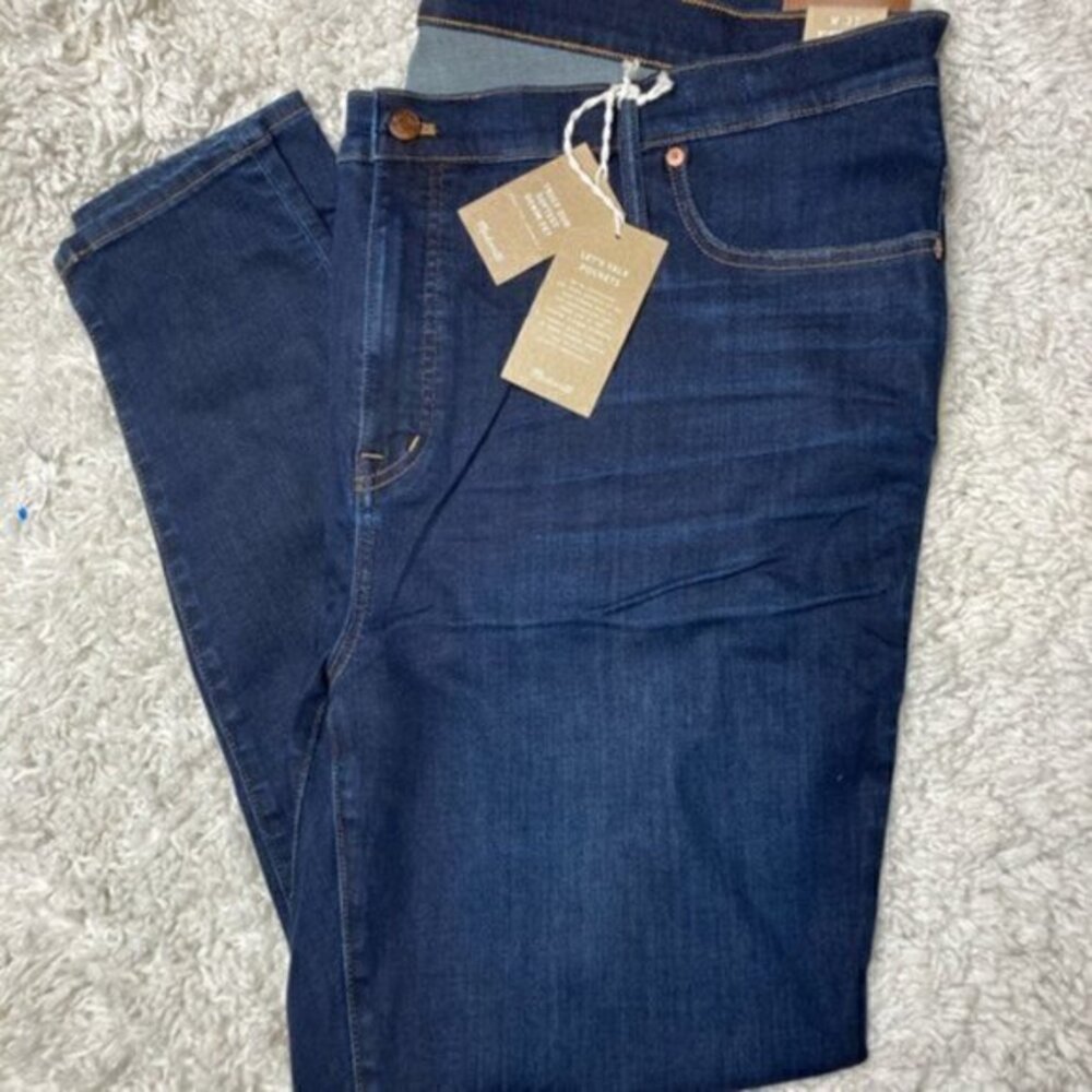 Madewell Tall‎ 9" Mid-Rise Skinny Jeans TENCEL™ Denim Edition
